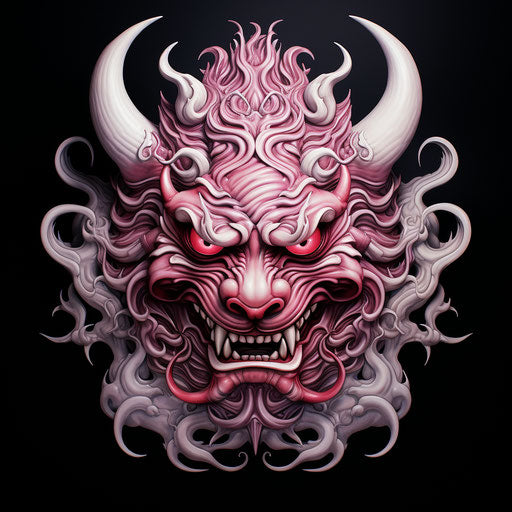 Emotional intensity of Japanese devil tattoo