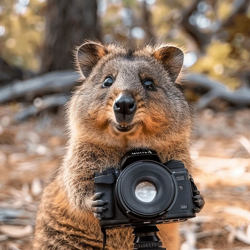 The world-renowned photographer quokka