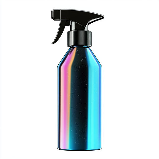 Realistic illustration of a hair spray, high resolution, isolated