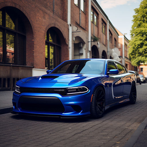 Dodge Charger Hellcat Bright Blue
