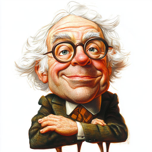 Comprehensive William Makepeace Thackeray Caricature Clipart Package for Artists