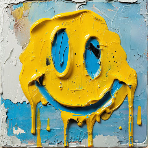 Happy face meme poster for the fridge