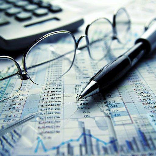 Finance visuals with a deep dive into a financial compliance audit