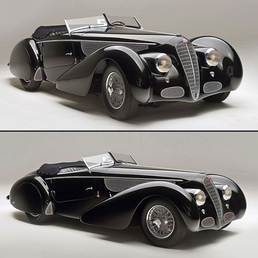 Visiting Spider Alfa Romeo 8C 2900B (1937)