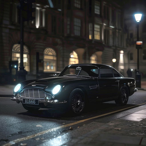 Matte black stealth design with night vision in urban mission