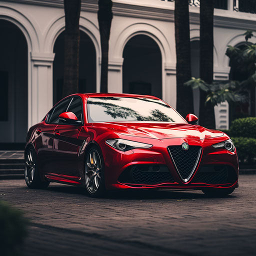 Bright cherry red classic