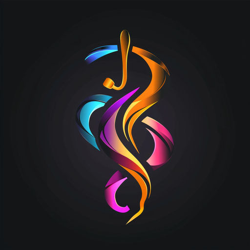 Dynamic doctor logo with sharp lines and bold colors