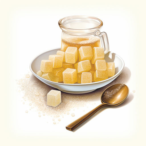 Sugar illustration in the style of oil painting