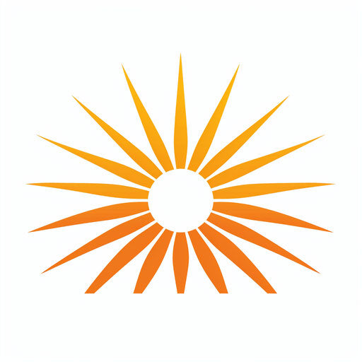 Symbol of dawn and opportunities, space for the name