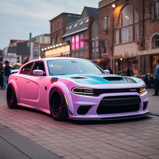 Hellcat Charger Pastel colors
