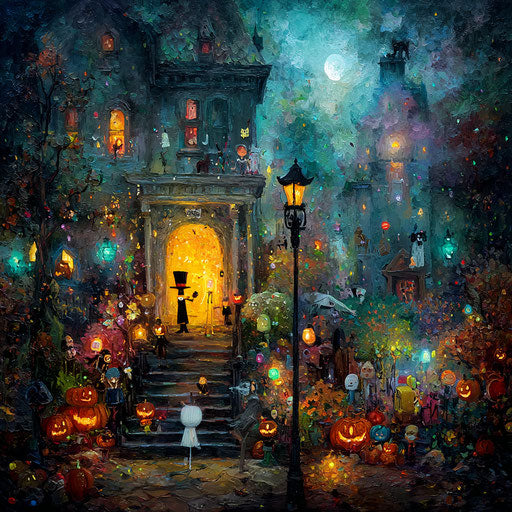 Enchanting Atmosphere with Mystical Halloween Spirit