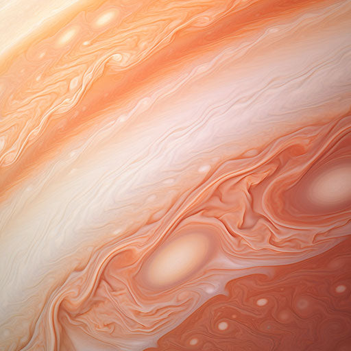 High quality colored planet with gentle contours