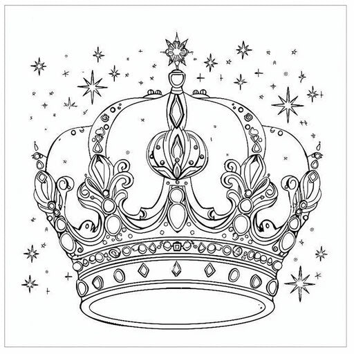 Colorful crown for young children