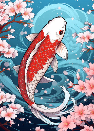 Illuminated Koi Fish Tattoo Kit