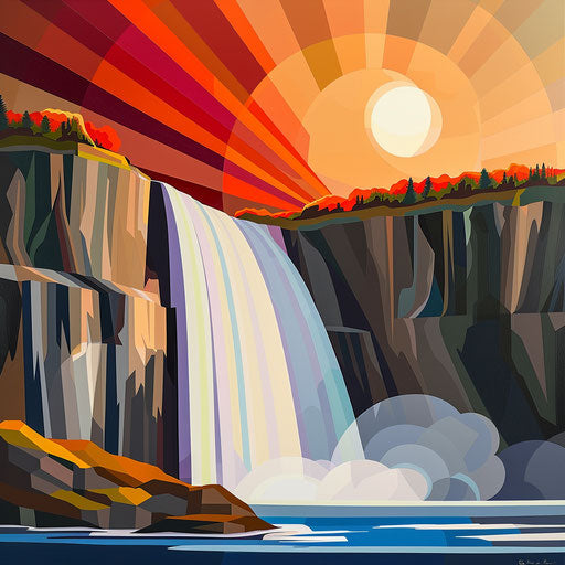 Montmorency Falls Breathtaking Panorama Pictures