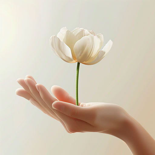 Hope illustration in a photo realistic style on white background