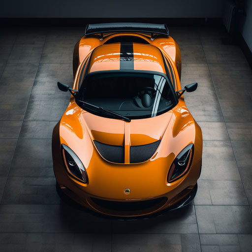 Lotus Elise from above