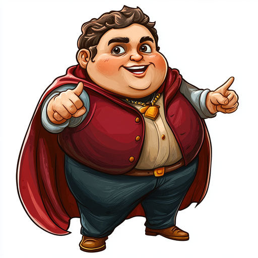 Personalized Student Caricature Clipart for Special Occasions