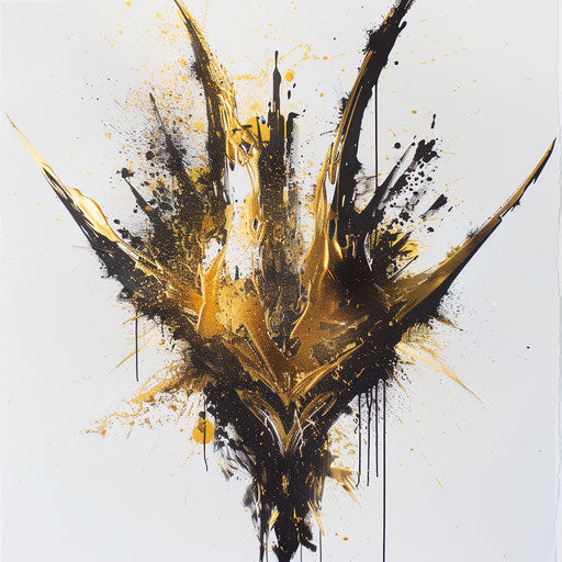 Dynamic Nordic Tattoo Flash