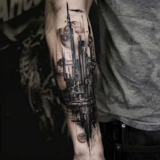 Forearm Tattoos For Men Tattoo Vector Art