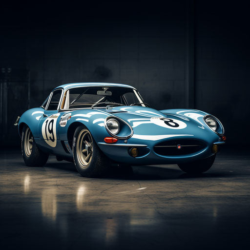 Jaguar E-Type race car