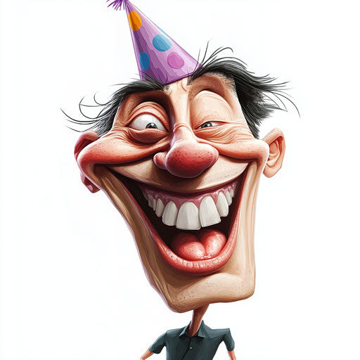 Expressive Human Caricature Clipart to Enliven Spaces