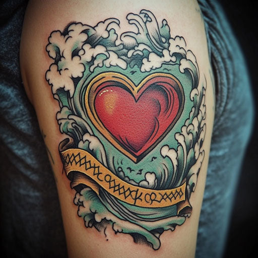 Mom Heart Tattoo Tattoo Art Pack