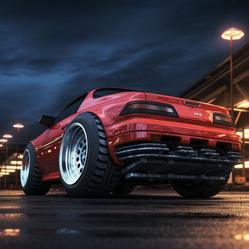 Toyota Supra classic Fat tires