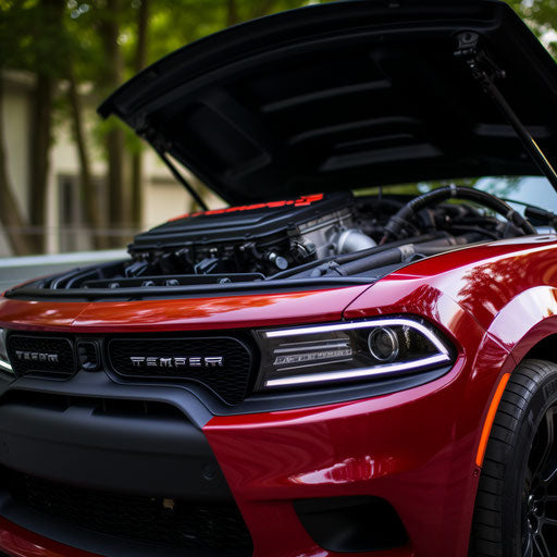 Supercharged Intakes of the Dodge Charger Hellcat