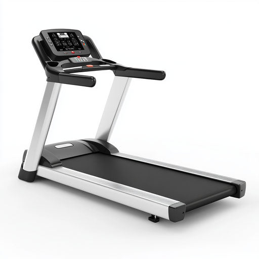 3D Treadmill in photo realistic style on white background