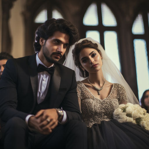 Couple's photography, gothic romanticism, accurate and detailed