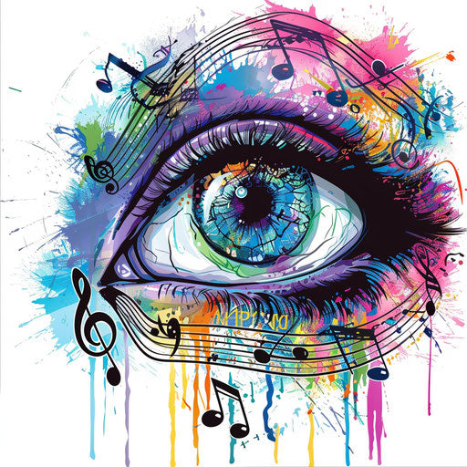 Musical vision in vibrant colors