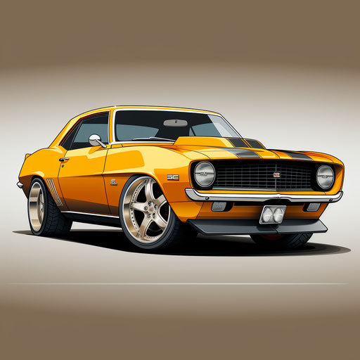 Classic Chevrolet Camaro Sleeper car