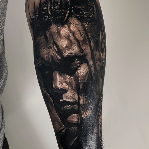 Bold Hades Tattoo Flash Set