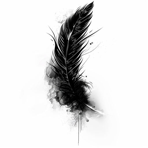 Feather Tattoo Design Pack