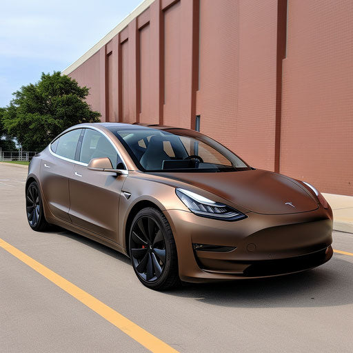 Brown car with hex code #5A4134