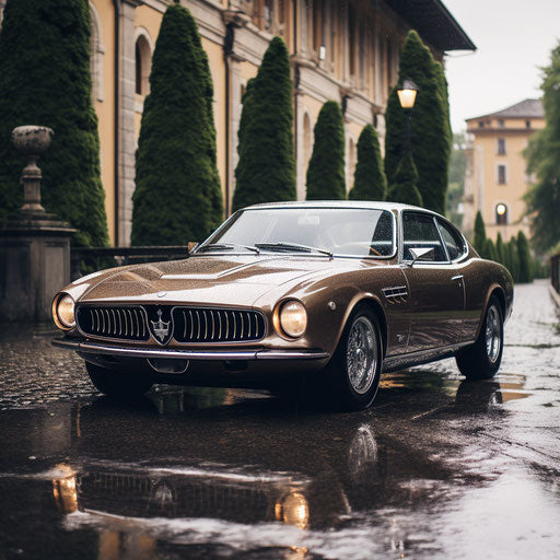 Maserati Ghibli classic chrome