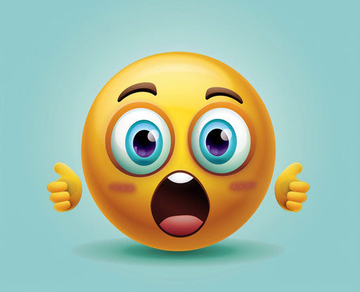 Wellness and Mindfulness Shocked Emoji Packs