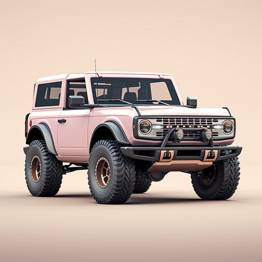 Light pink metallic vintage