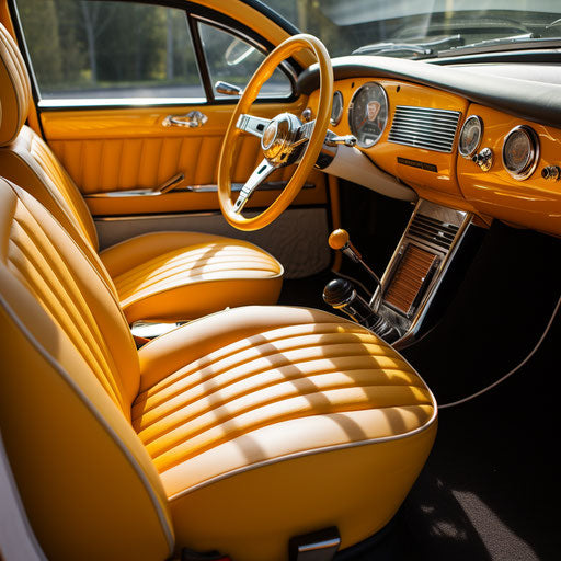 Interior Refurbishment of Classic VW Beetle Car
