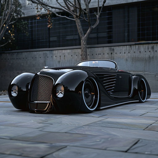 Electric Roadster: Vintage Design, Futuristic Technology