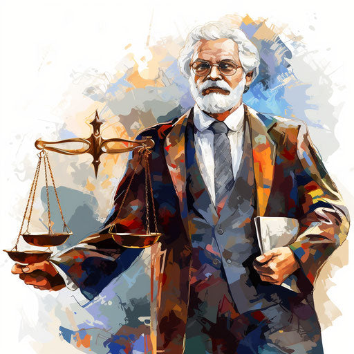 Legal clipart in the style of Impressionistic Art