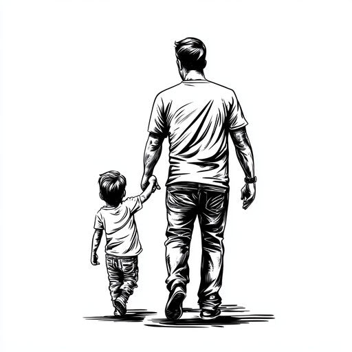 Sophisticated Father Tattoo Tattoo Designs