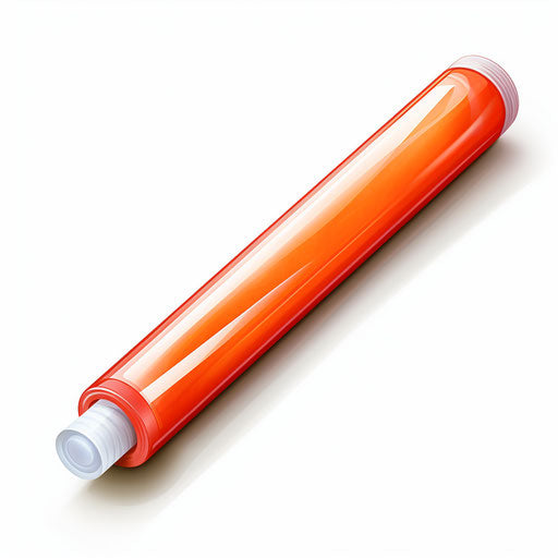 Glue stick illustration in the style of Chiaroscuro Art, on white background