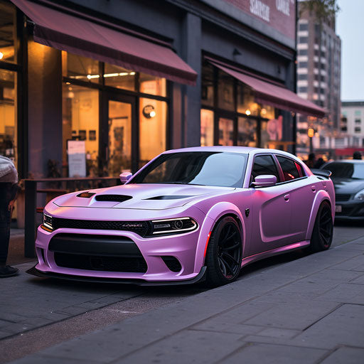 Dodge Charger Hellcat Pastel Colors