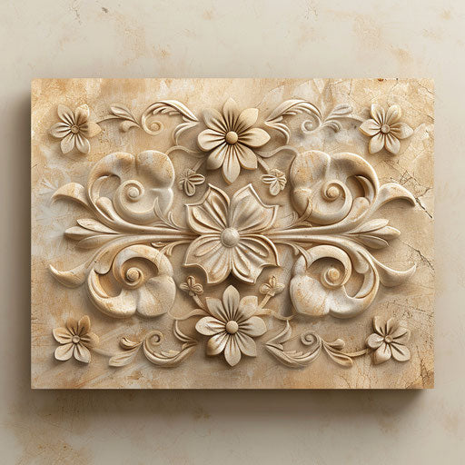 Realistic slide clipart on flat beige background