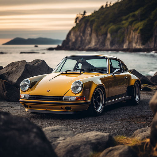 Classic modern Porsche 911 Carrera Retro-Mod