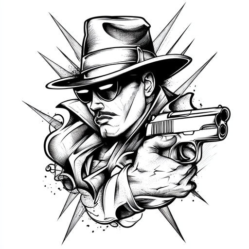 Modern Mafia Tattoo Tattoo Sketches