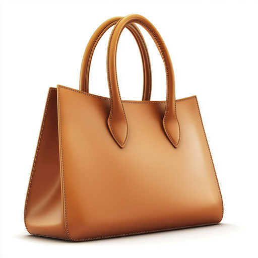 Realistic illustration of a handbag, high resolution, isolated