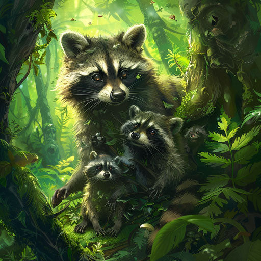 Learning to climb in a lush forest